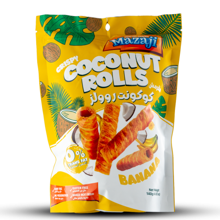 🍌🥥 Mazaji Coconut Rolls – Banana