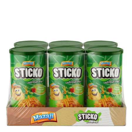 Sticko Classic Pepper 6 pieces