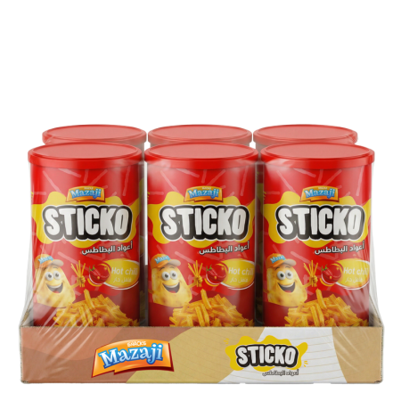 Sticko Hot chili 6 pieces